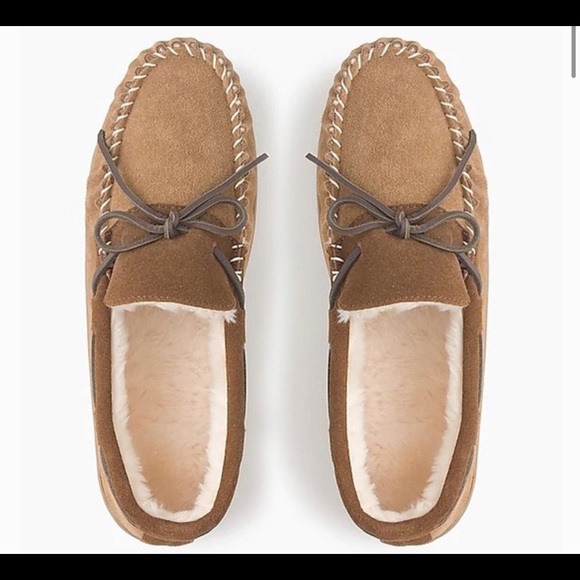 Jcrew Mens Classic Suede Moccasin 